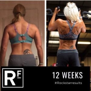 10 week body transformation london - Before and after - Leanne Photoshoot