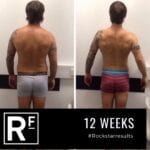 12 week body transformation london - Before and after-alan