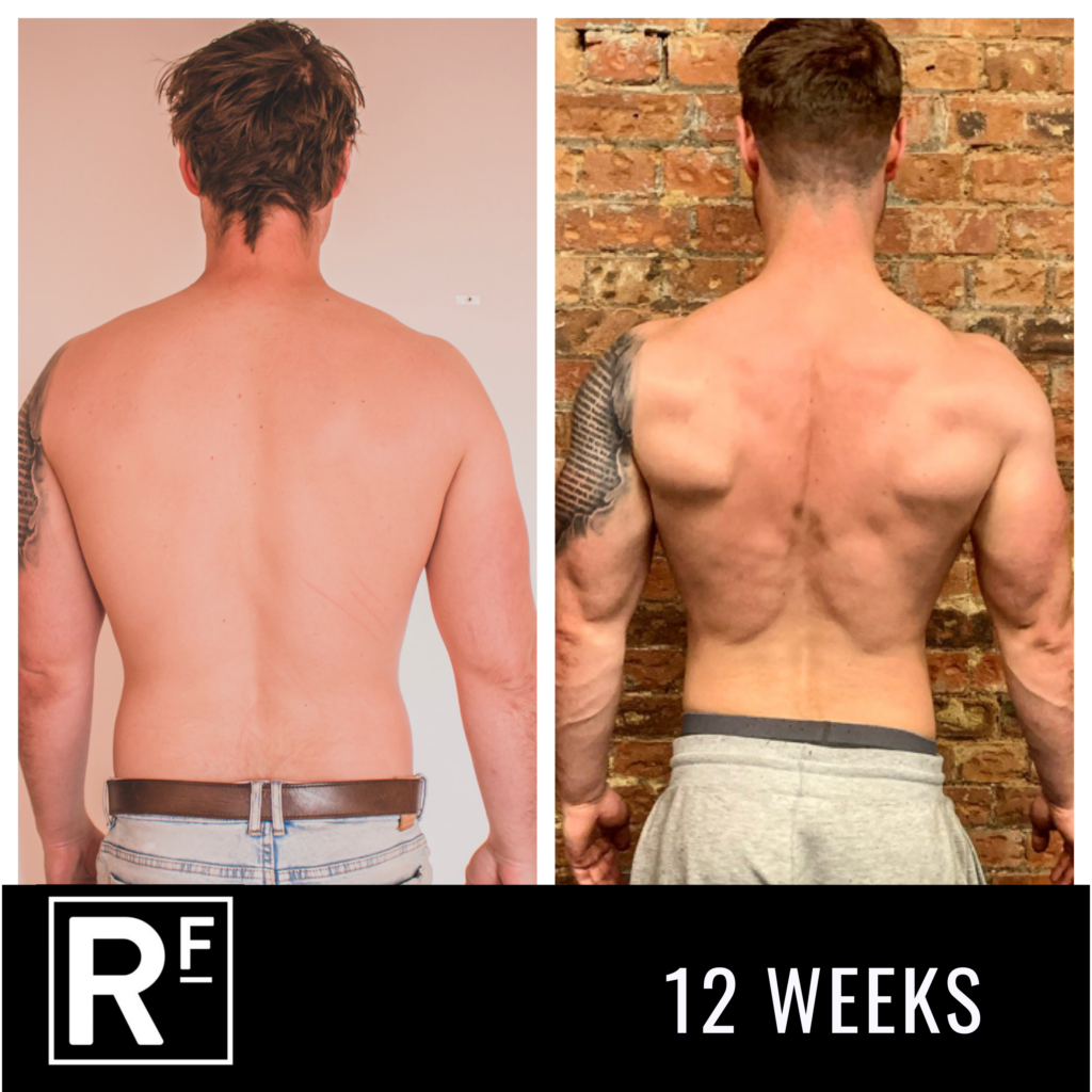 12 week body transformation - london- James Turner 3